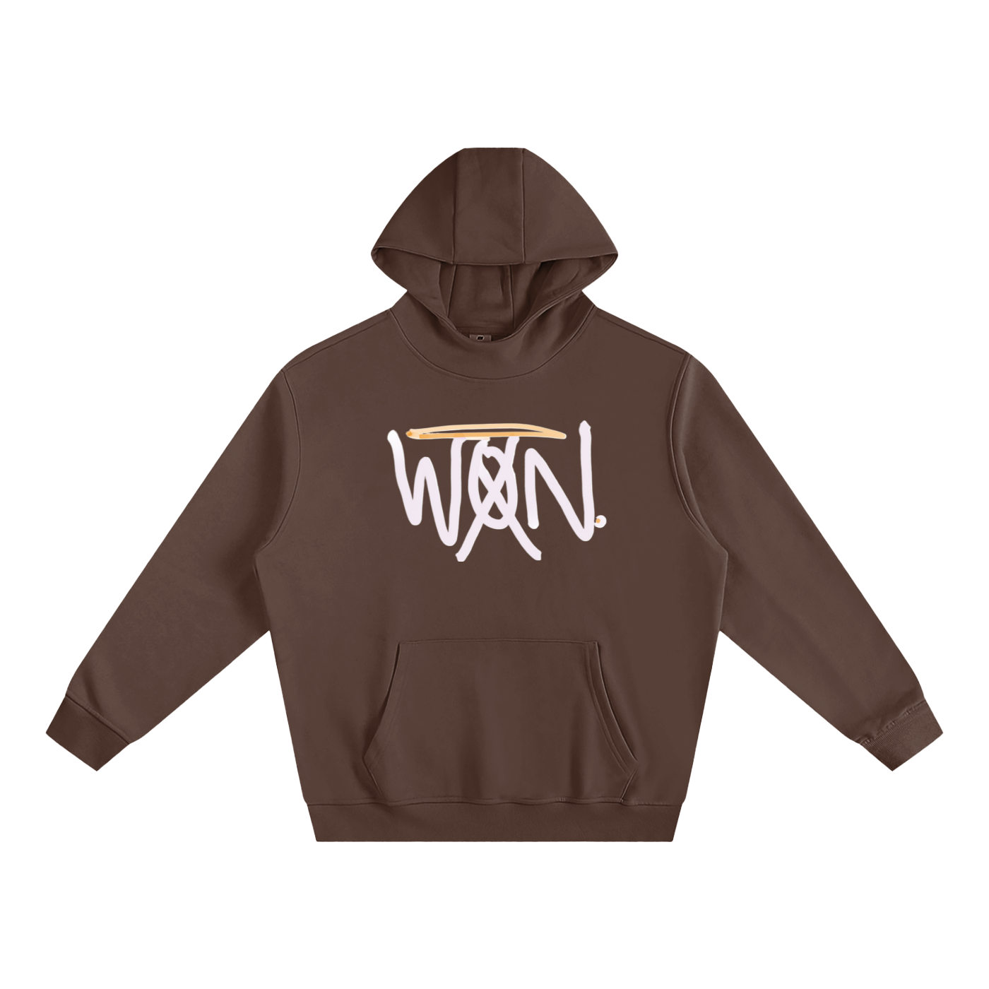Fleeced High Neck Hoodie