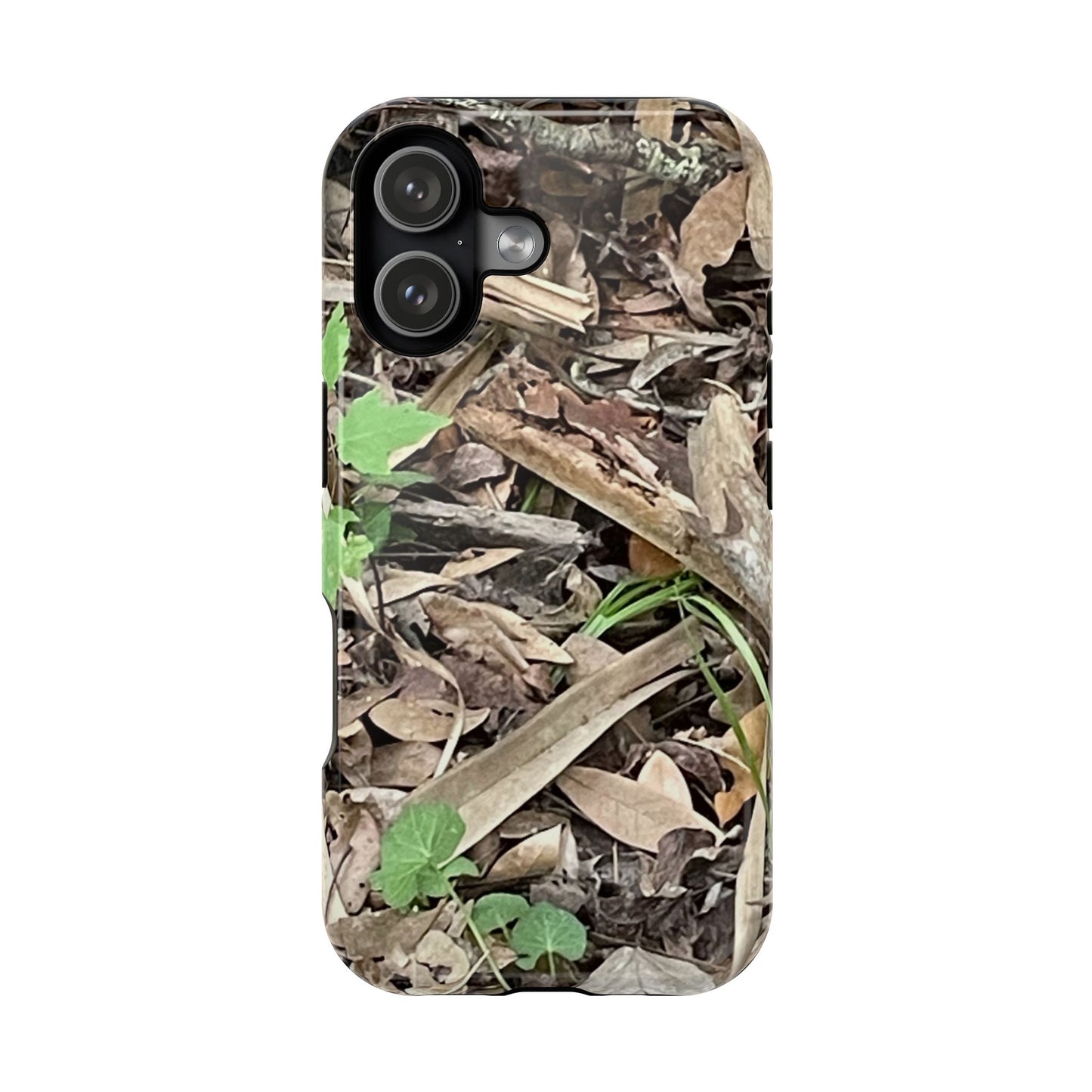 Camo Leaf Magnetic Impact-Resistant Phone Case