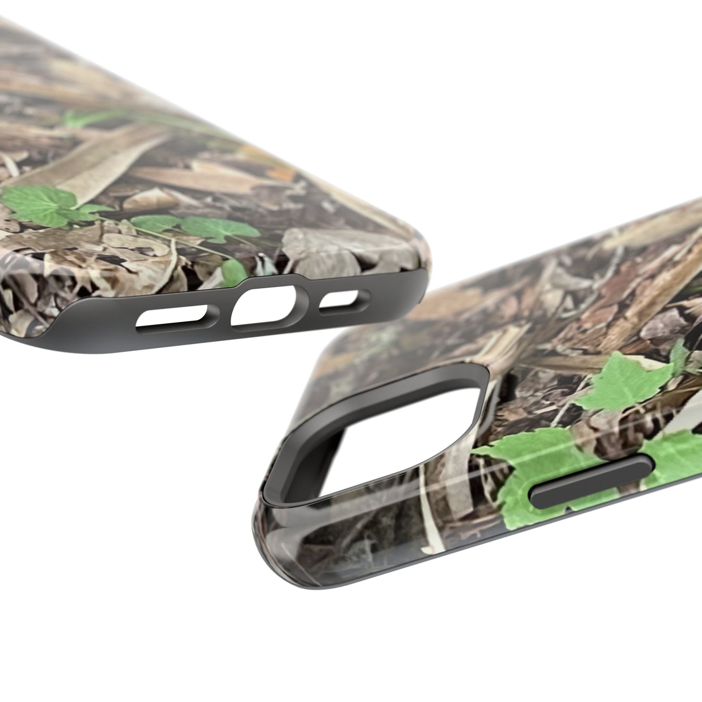 Camo Leaf Magnetic Impact-Resistant Phone Case