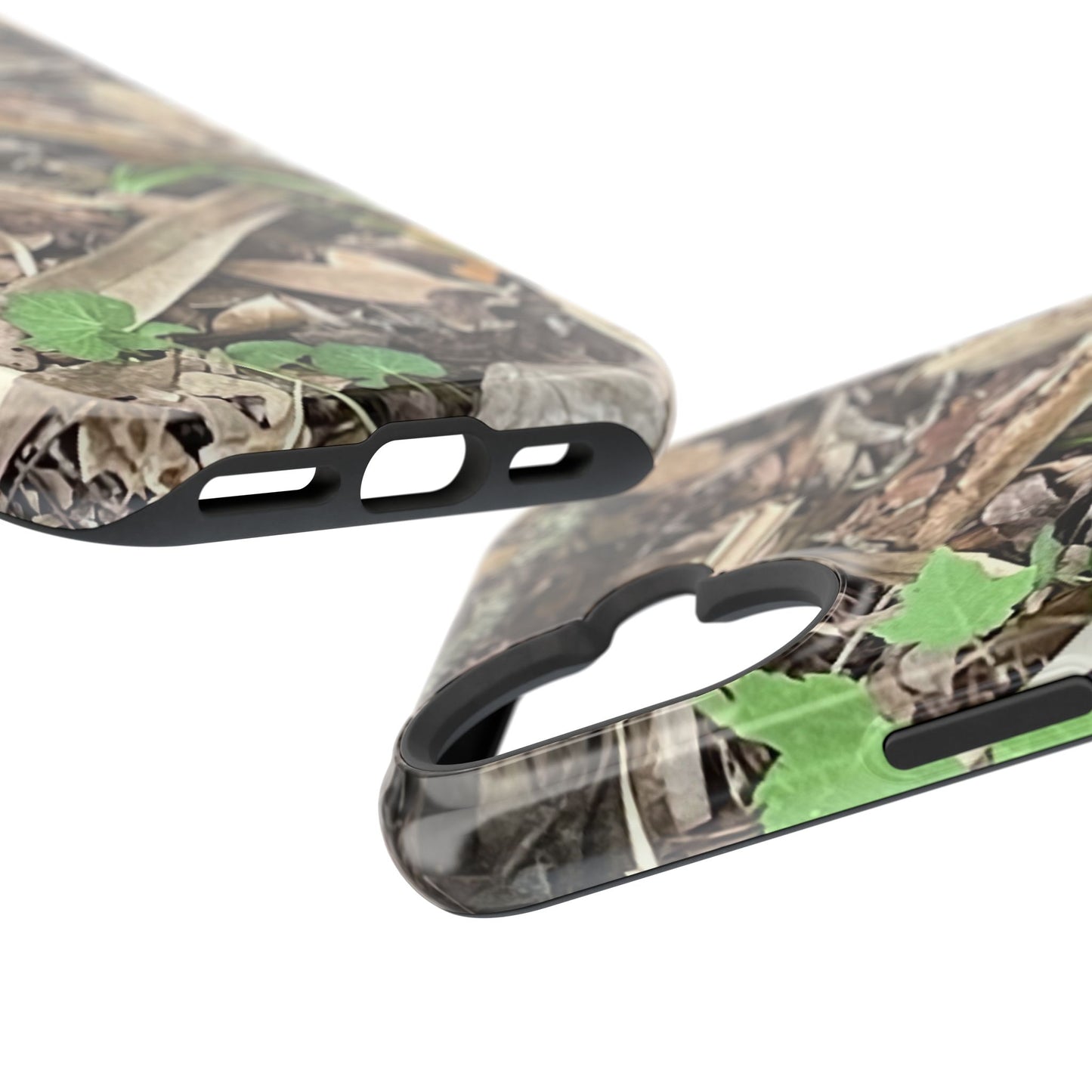 Camo Leaf Magnetic Impact-Resistant Phone Case