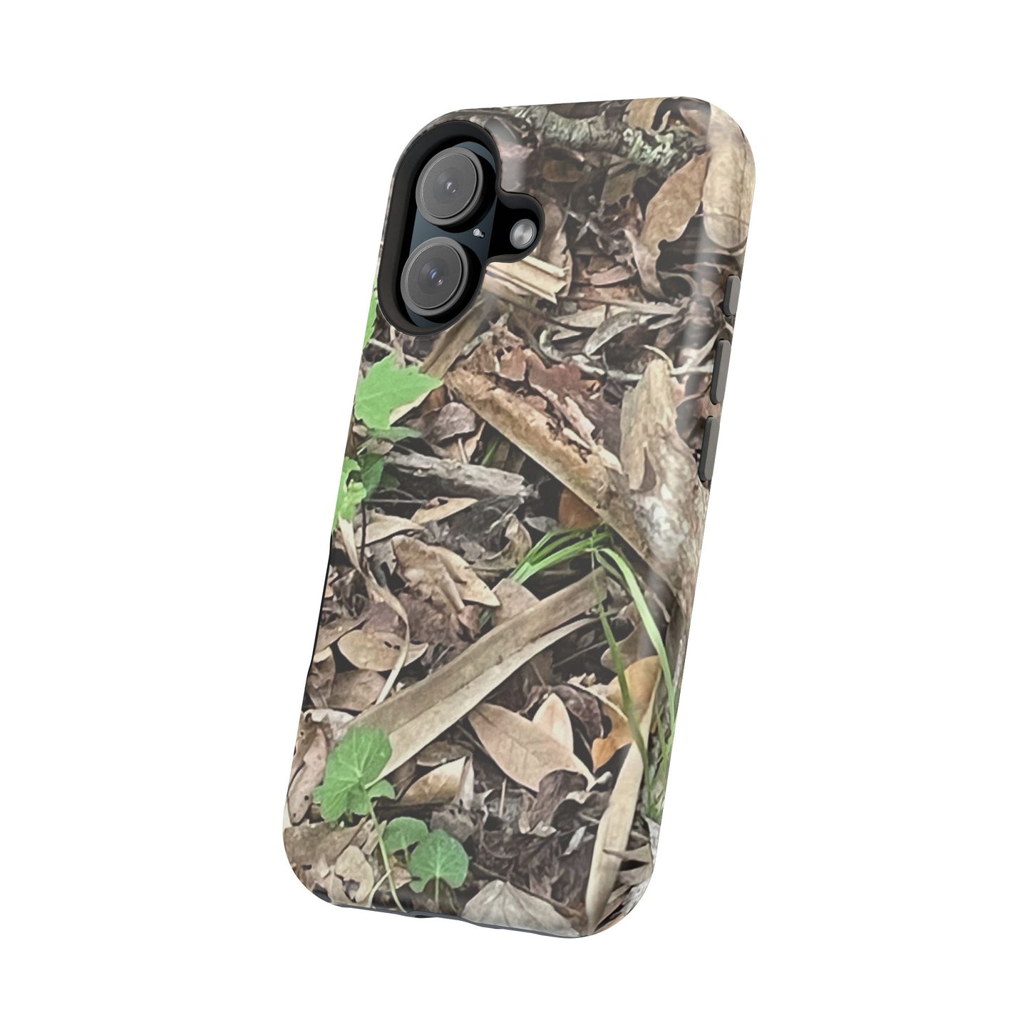 Camo Leaf Magnetic Impact-Resistant Phone Case