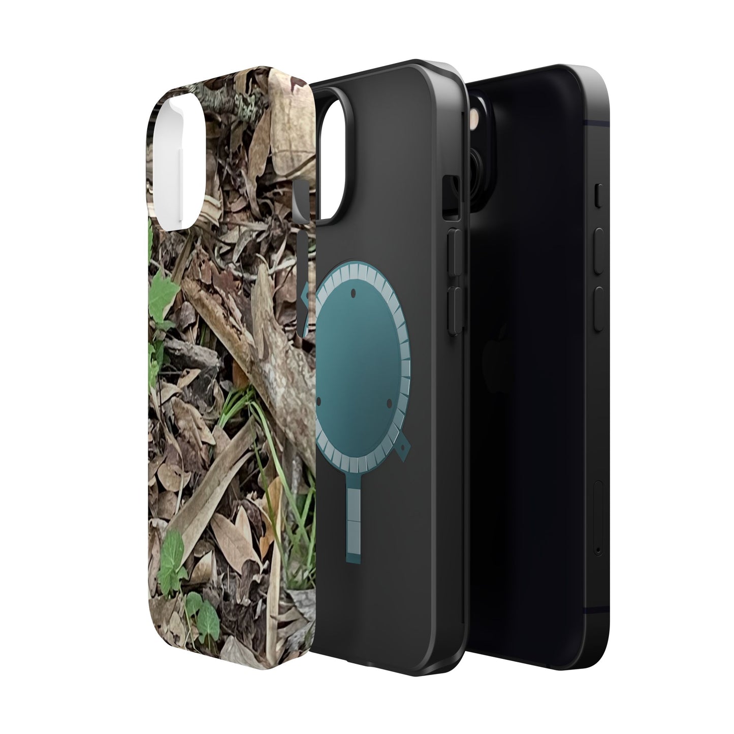 Camo Leaf Magnetic Impact-Resistant Phone Case