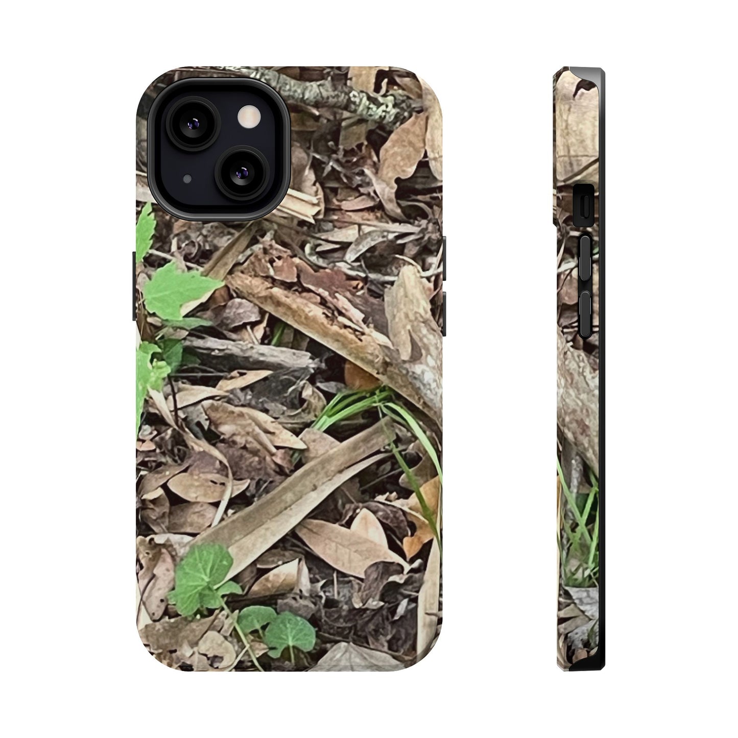 Camo Leaf Magnetic Impact-Resistant Phone Case
