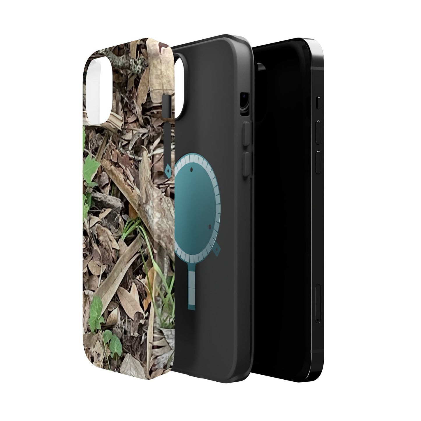 Camo Leaf Magnetic Impact-Resistant Phone Case