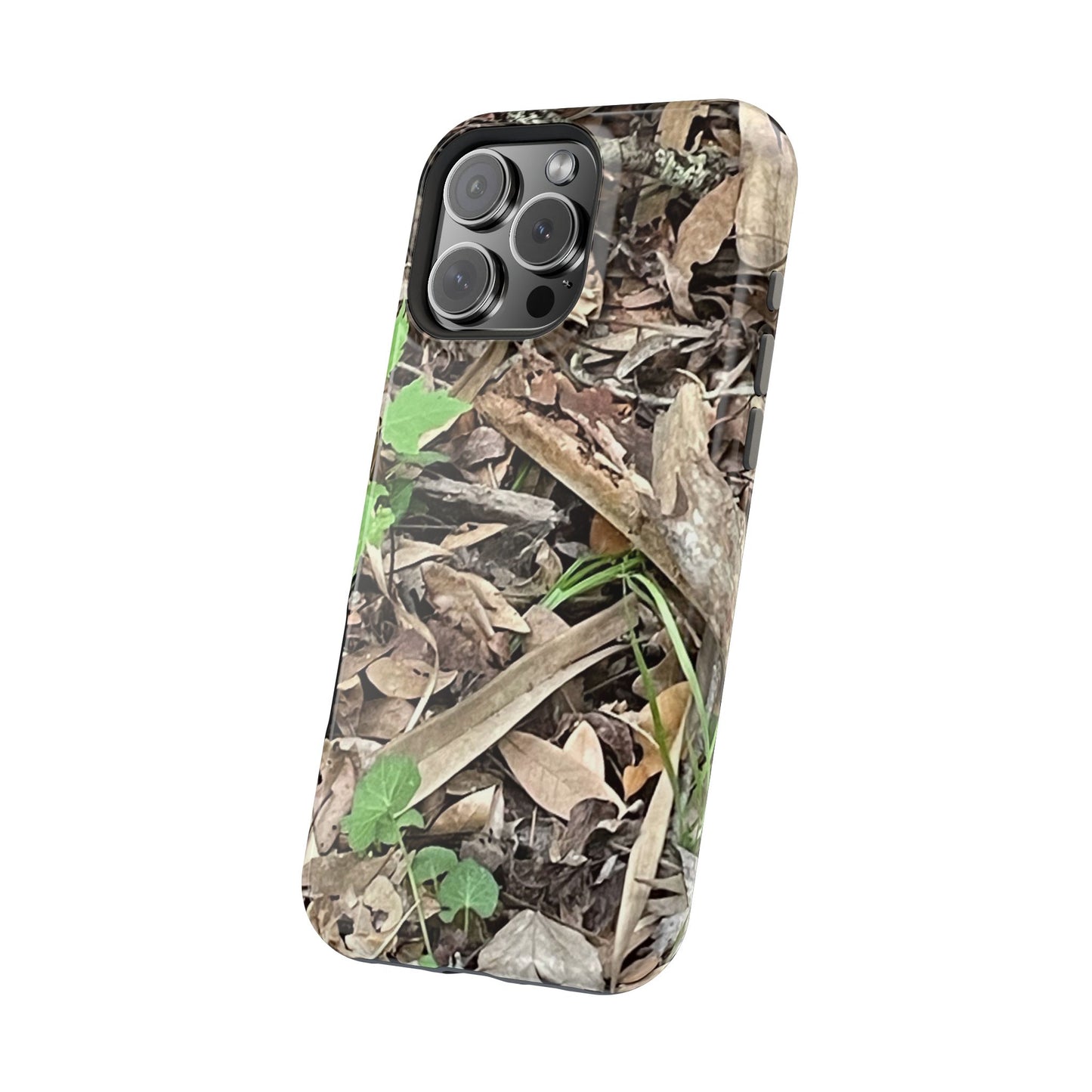 Camo Leaf Magnetic Impact-Resistant Phone Case