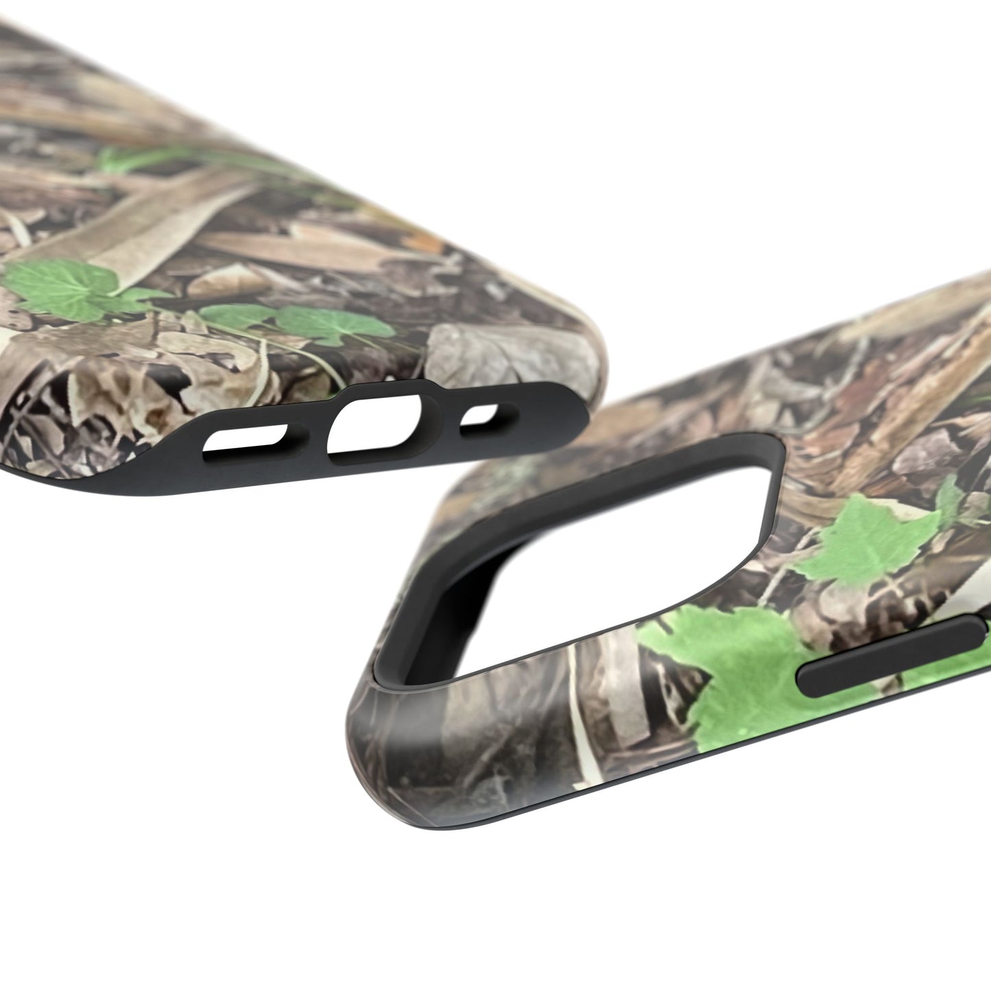 Camo Leaf Magnetic Impact-Resistant Phone Case