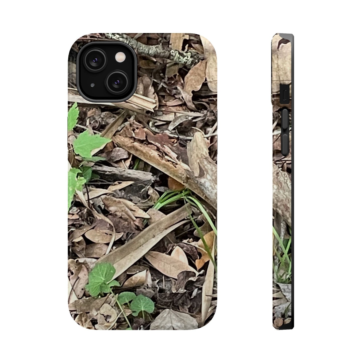 Camo Leaf Magnetic Impact-Resistant Phone Case
