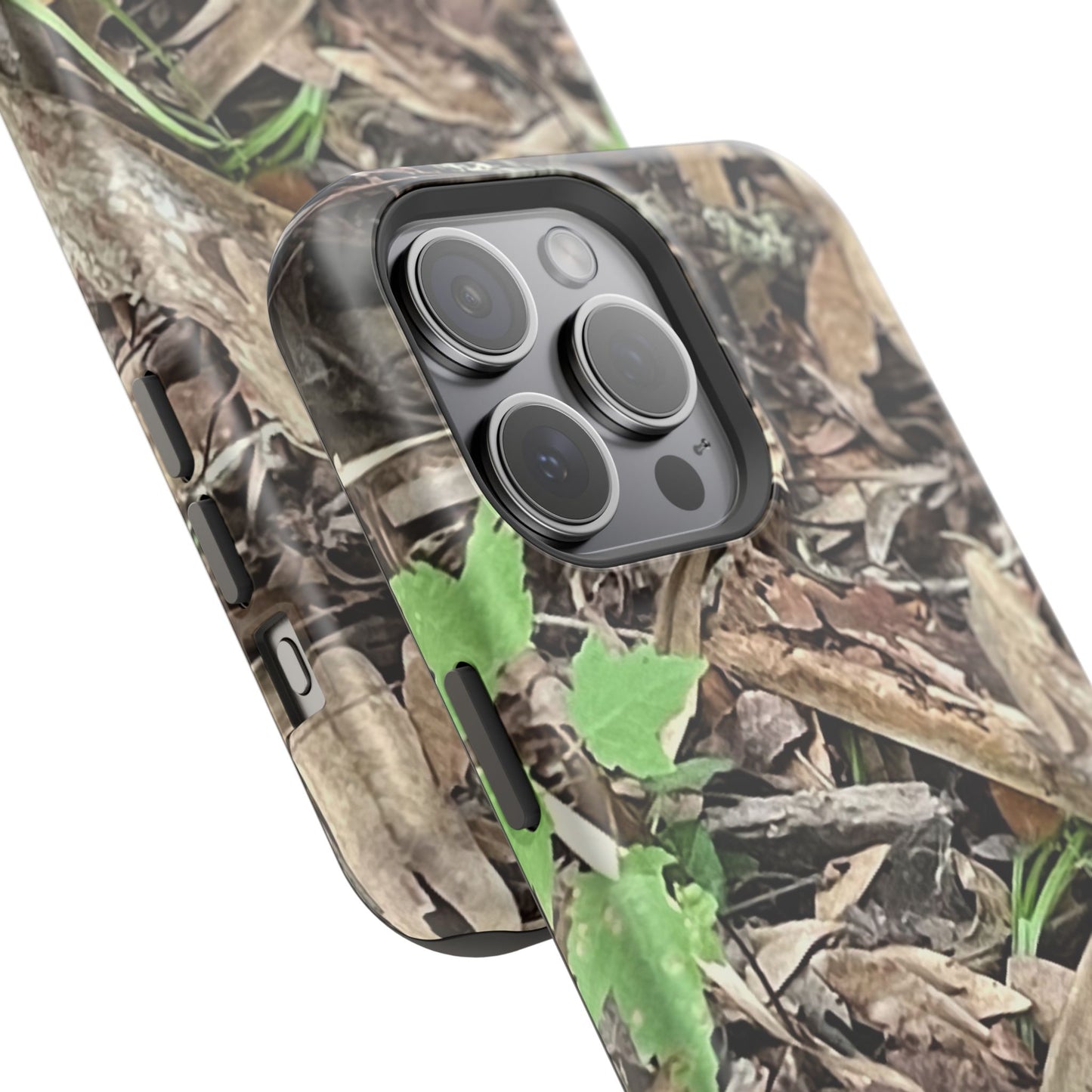 Camo Leaf Magnetic Impact-Resistant Phone Case