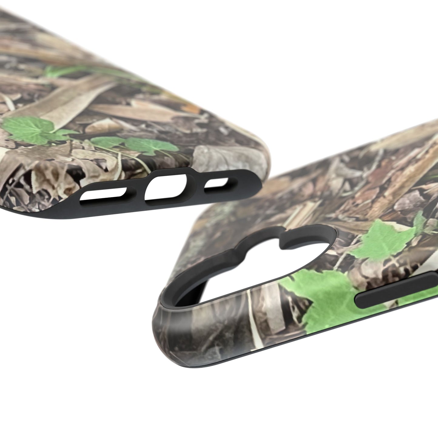 Camo Leaf Magnetic Impact-Resistant Phone Case