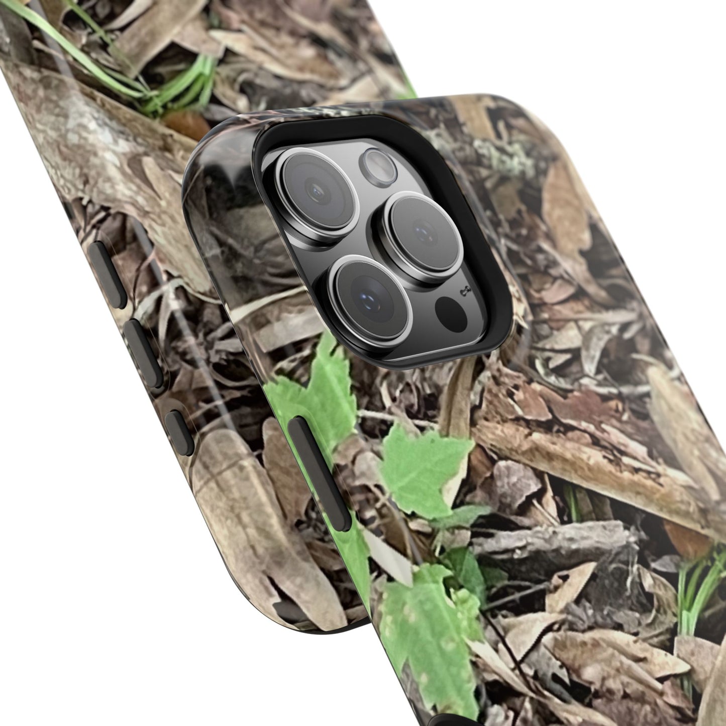 Camo Leaf Magnetic Impact-Resistant Phone Case