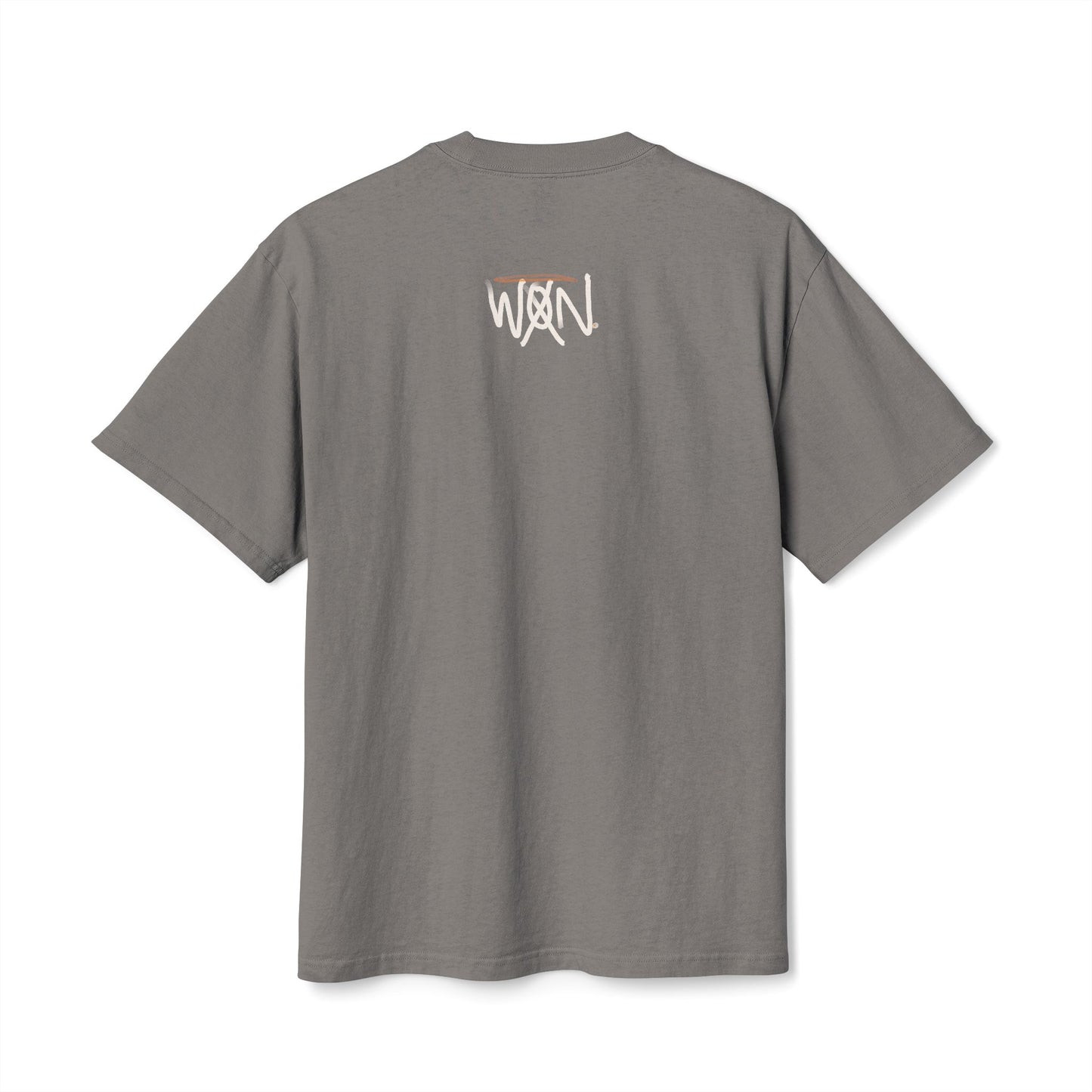 Abstract Expressionist Face T-Shirt — "Good, Bad, 'N Ugly" Colorful Portrait Tee