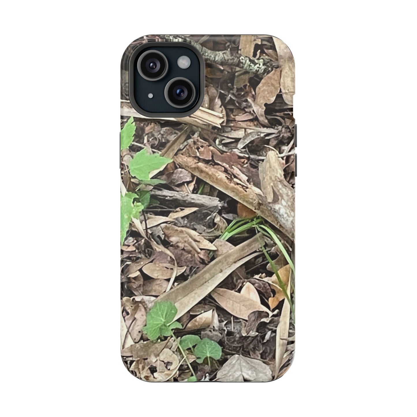 Camo Leaf Magnetic Impact-Resistant Phone Case