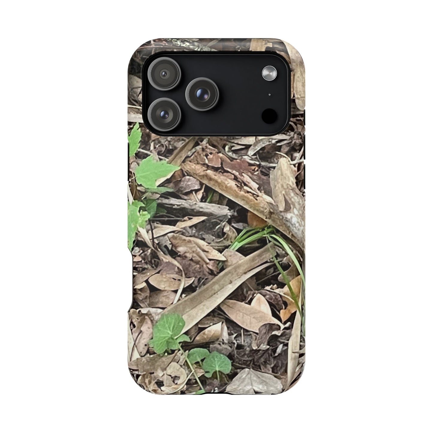 Camo Leaf Magnetic Impact-Resistant Phone Case