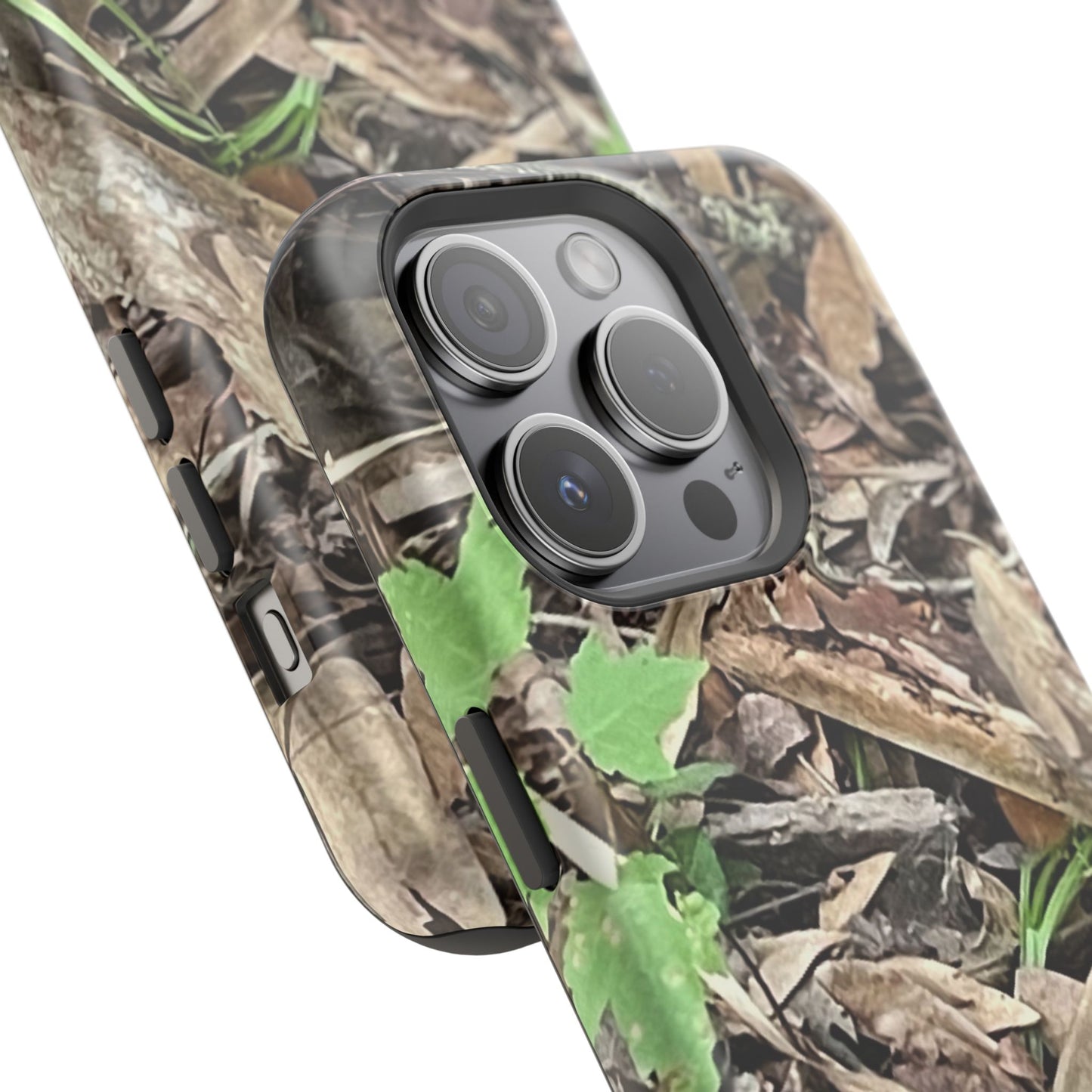 Camo Leaf Magnetic Impact-Resistant Phone Case