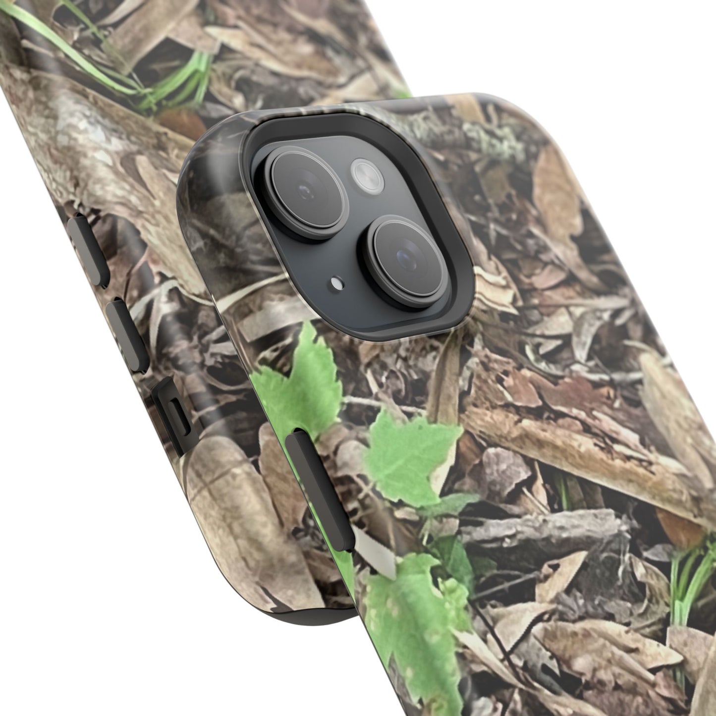 Camo Leaf Magnetic Impact-Resistant Phone Case