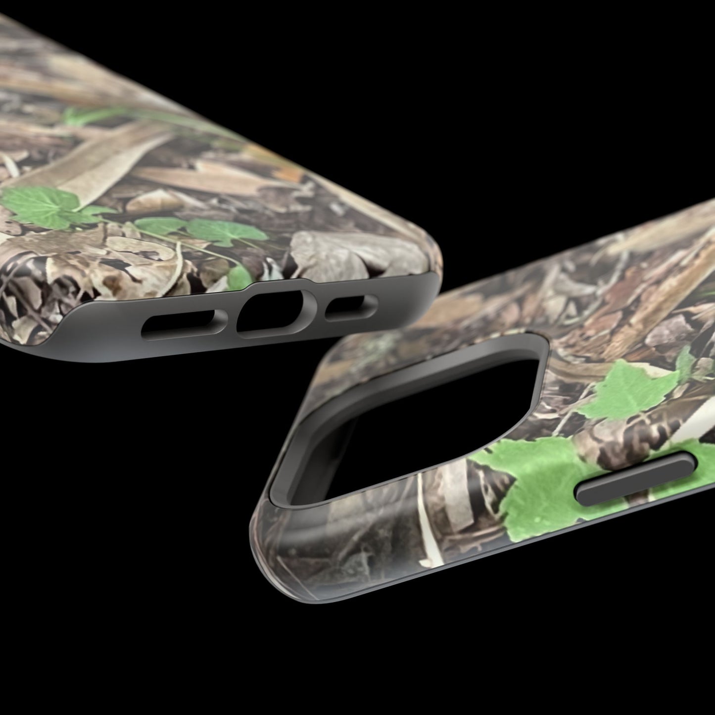Camo Leaf Magnetic Impact-Resistant Phone Case
