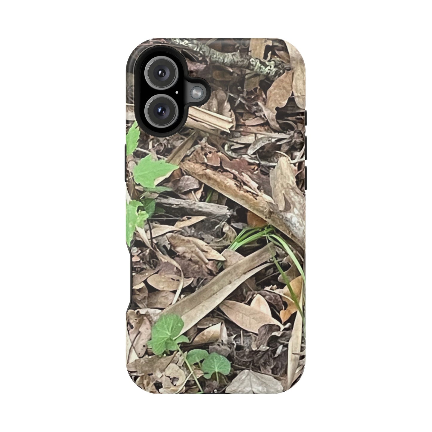 Camo Leaf Magnetic Impact-Resistant Phone Case