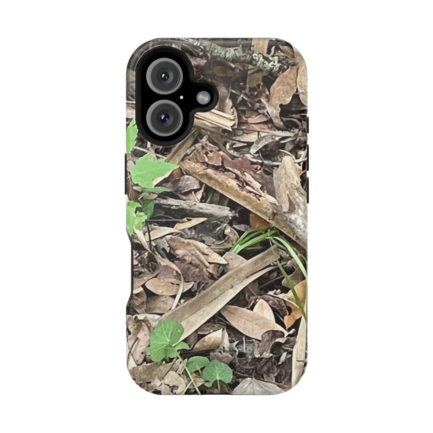 Camo Leaf Magnetic Impact-Resistant Phone Case