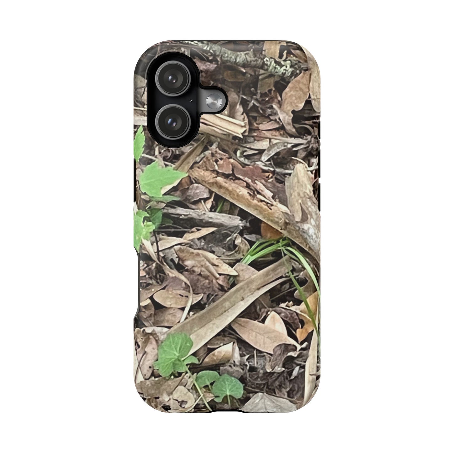 Camo Leaf Magnetic Impact-Resistant Phone Case