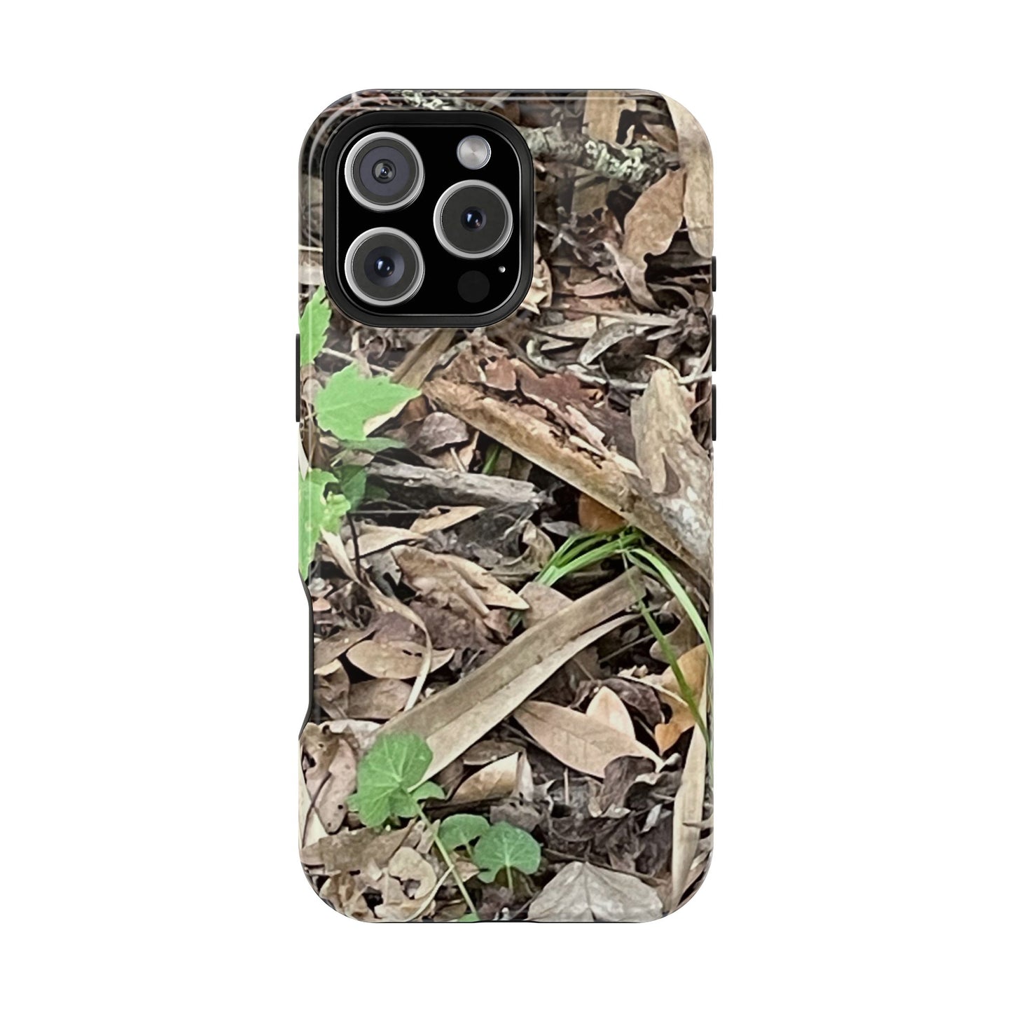Camo Leaf Magnetic Impact-Resistant Phone Case