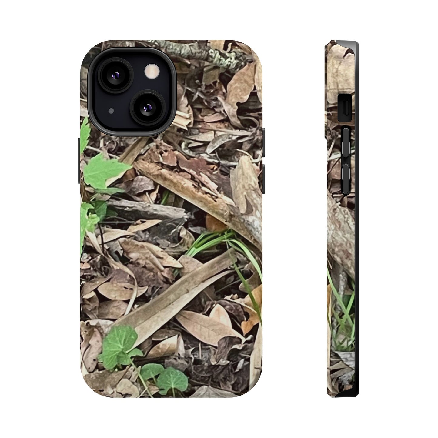 Camo Leaf Magnetic Impact-Resistant Phone Case