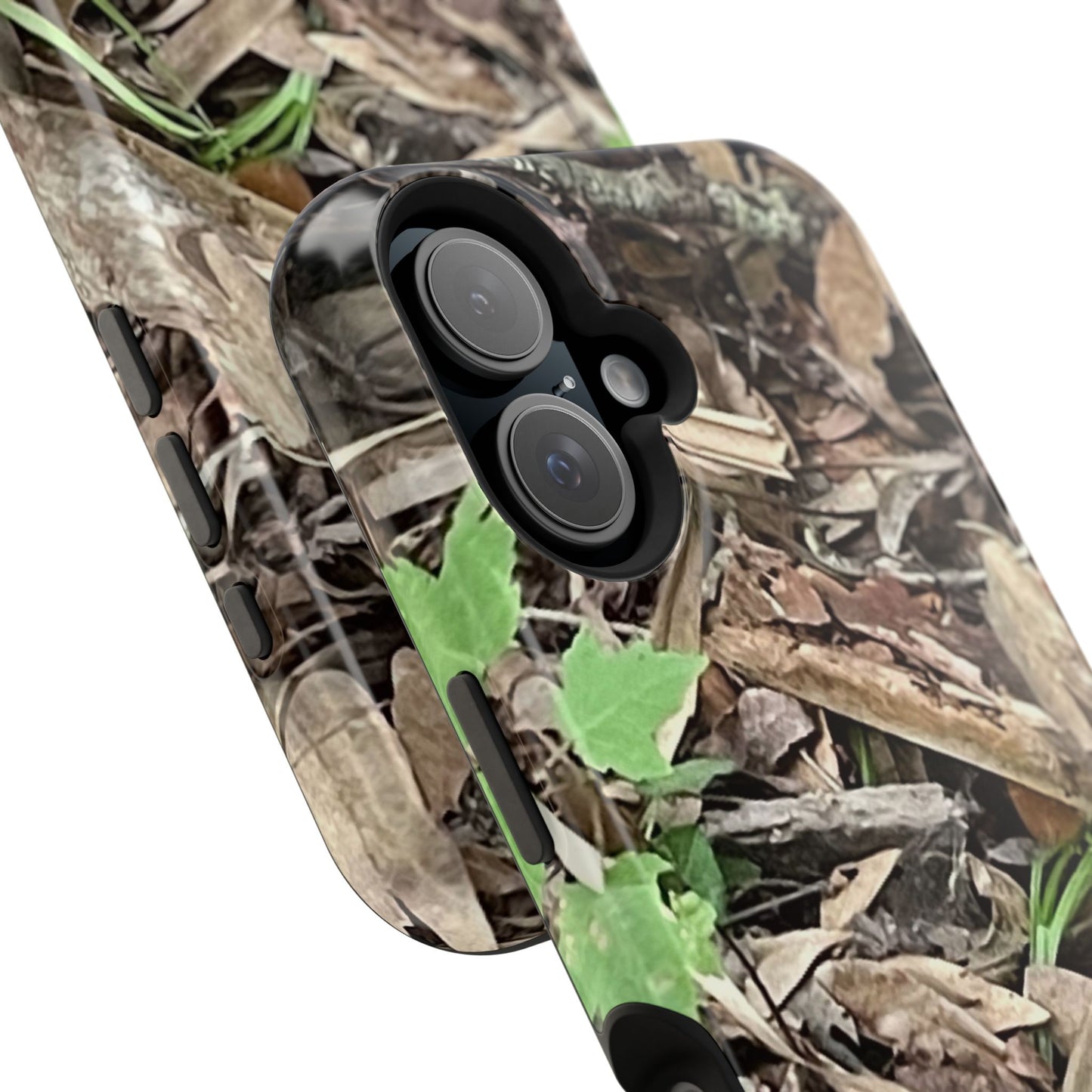 Camo Leaf Magnetic Impact-Resistant Phone Case