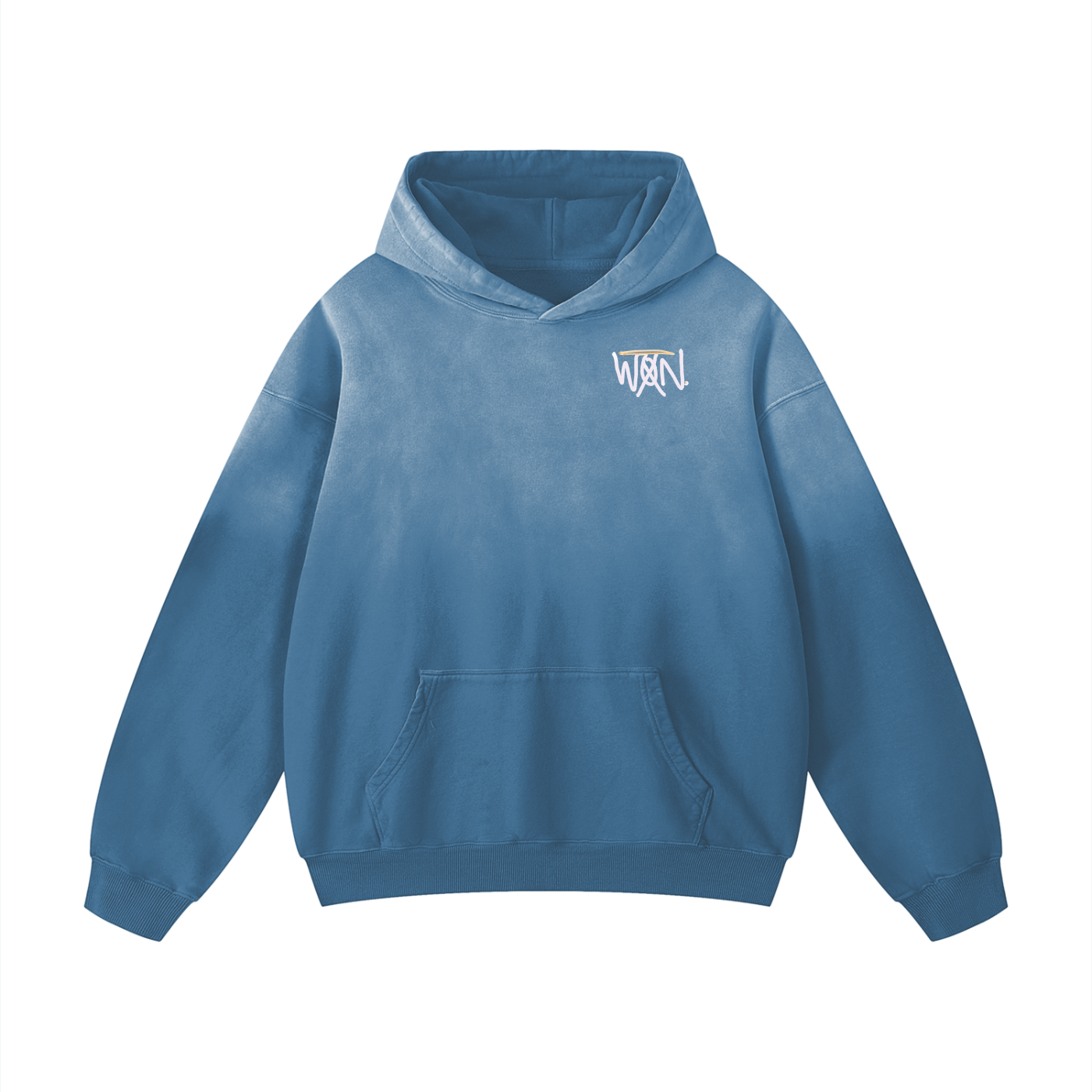 RETURN222SENDER Heavyweight Sunfade Oversized Hoodie