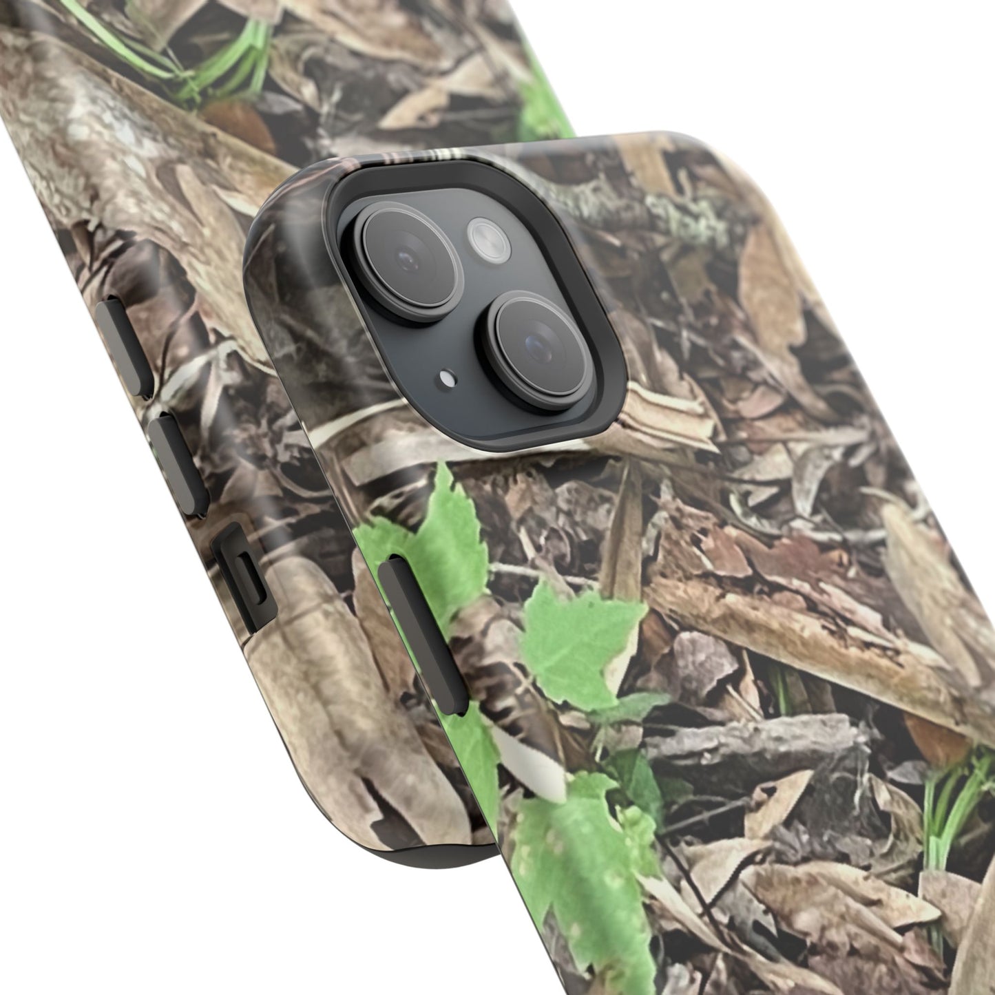Camo Leaf Magnetic Impact-Resistant Phone Case