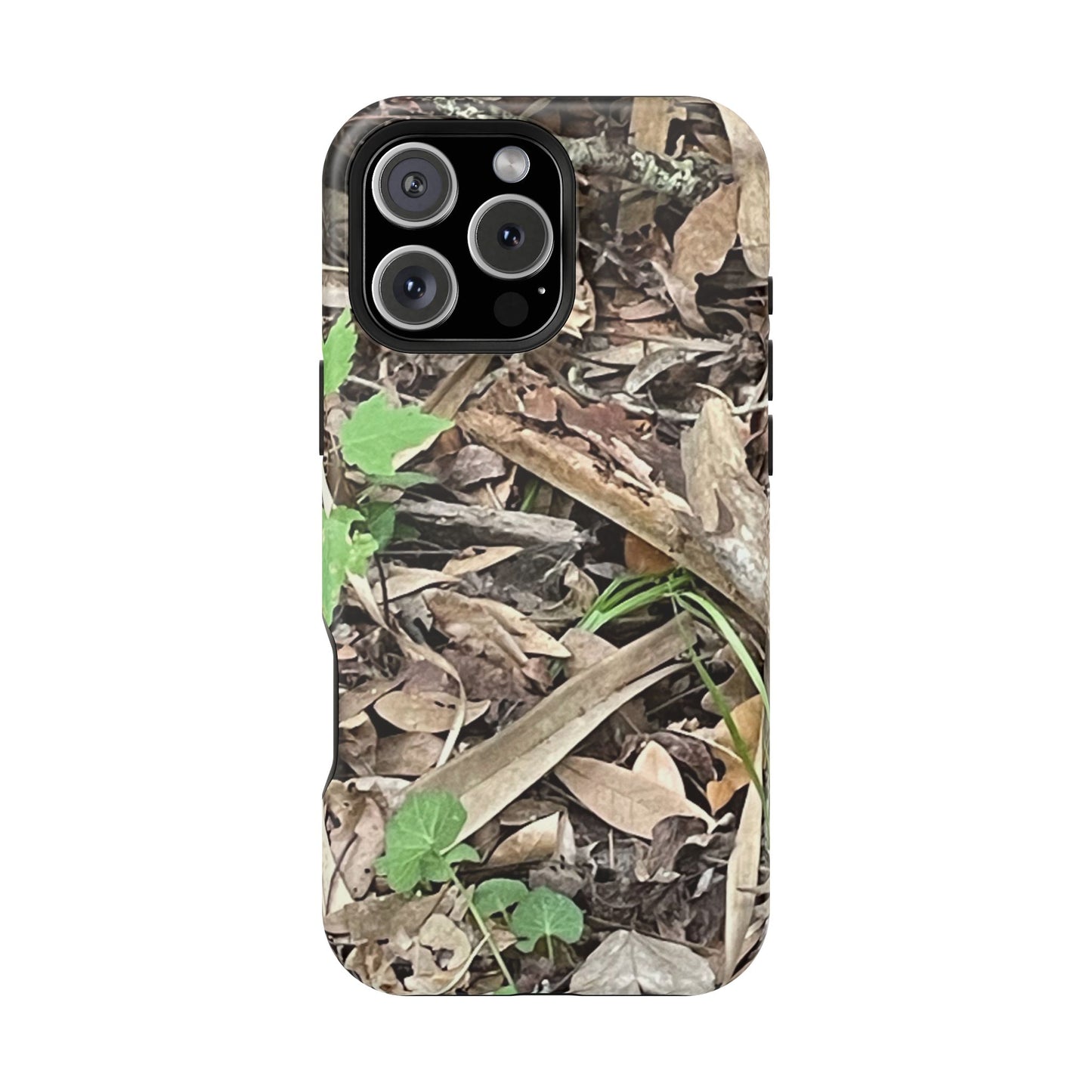 Camo Leaf Magnetic Impact-Resistant Phone Case