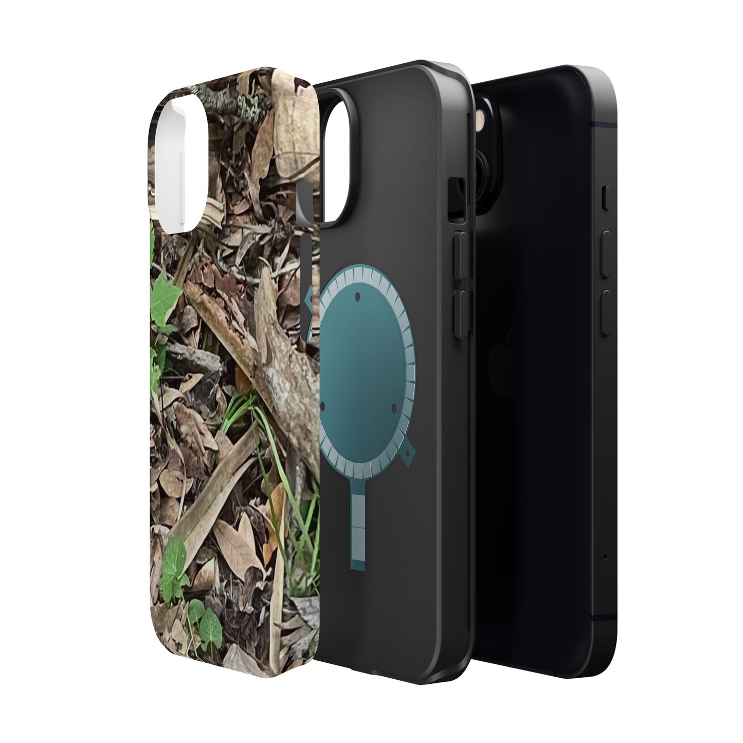 Camo Leaf Magnetic Impact-Resistant Phone Case