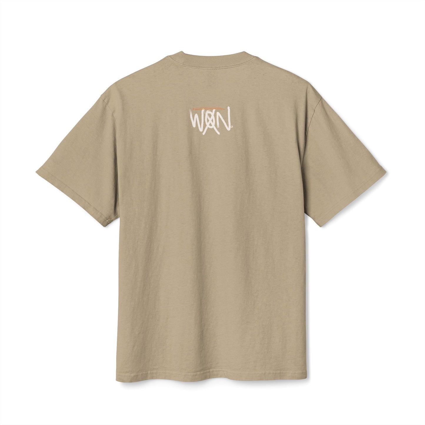 Abstract Expressionist Face T-Shirt — "Good, Bad, 'N Ugly" Colorful Portrait Tee