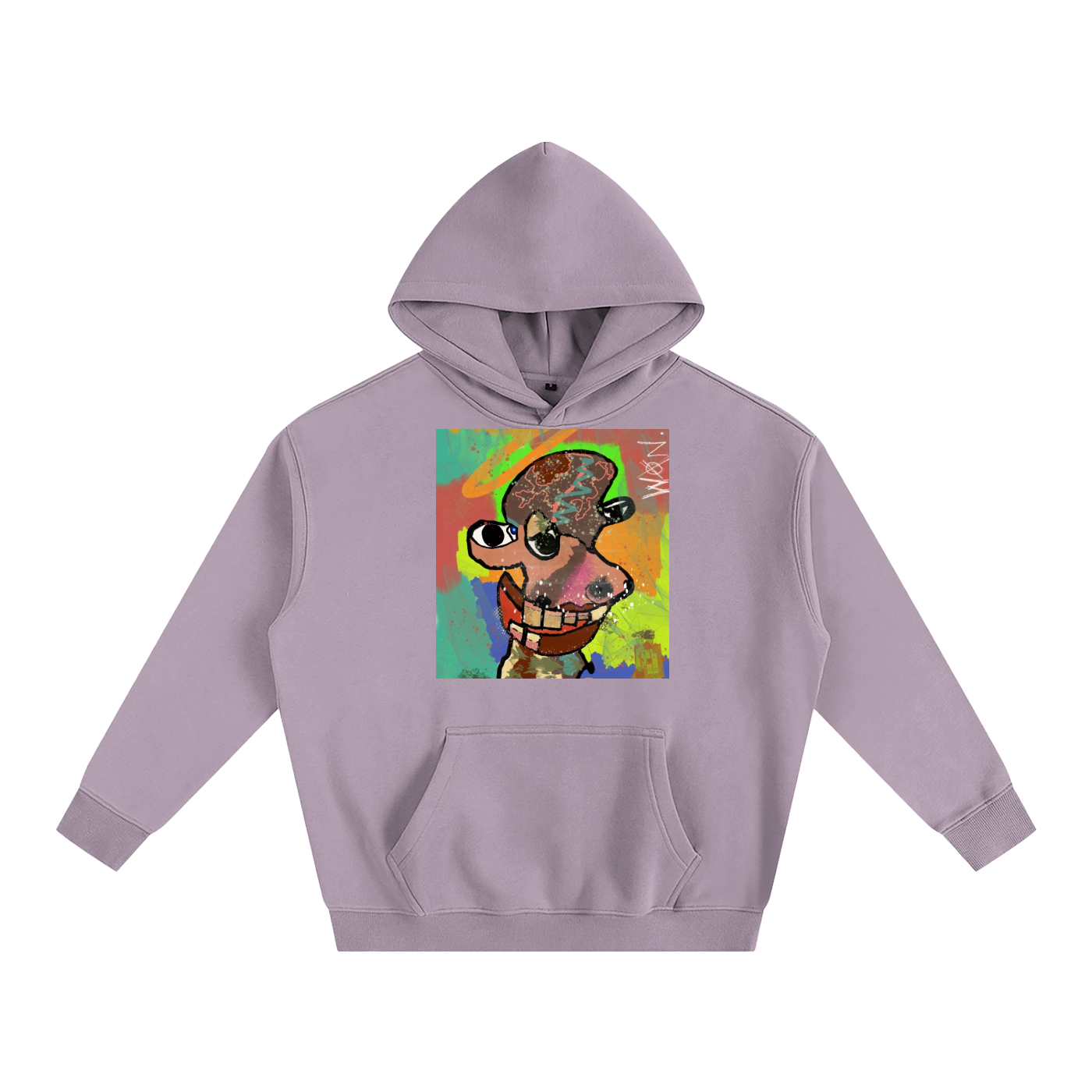 2FACED..Oversize Fleeced Hoodie