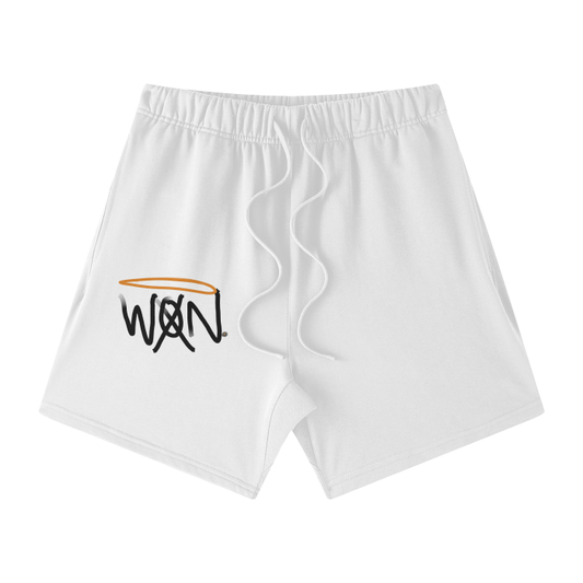 WaanArts. Streetwear Unisex Heavyweight Earth Tone Loose Fit FOG 100% Cotton Shorts