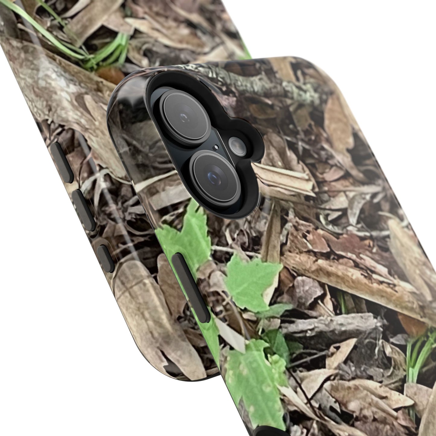 Camo Leaf Magnetic Impact-Resistant Phone Case