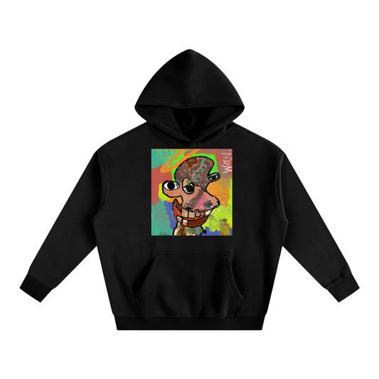 2FACED..Oversize Fleeced Hoodie