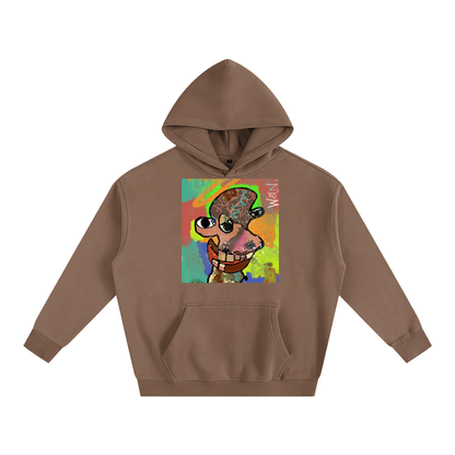 2FACED..Oversize Fleeced Hoodie