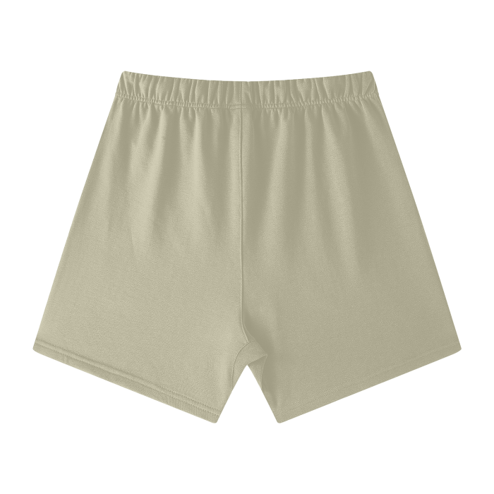 WaanArts. Streetwear Unisex Heavyweight Earth Tone Loose Fit FOG 100% Cotton Shorts