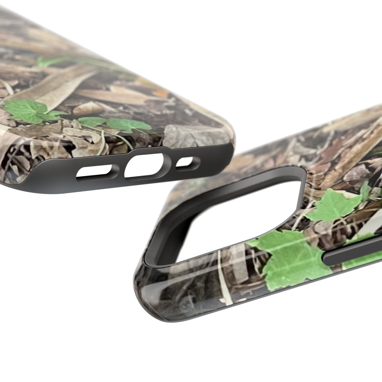 Camo Leaf Magnetic Impact-Resistant Phone Case