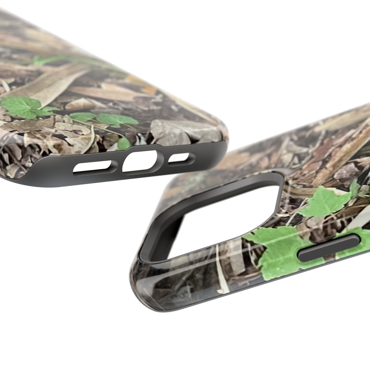Camo Leaf Magnetic Impact-Resistant Phone Case