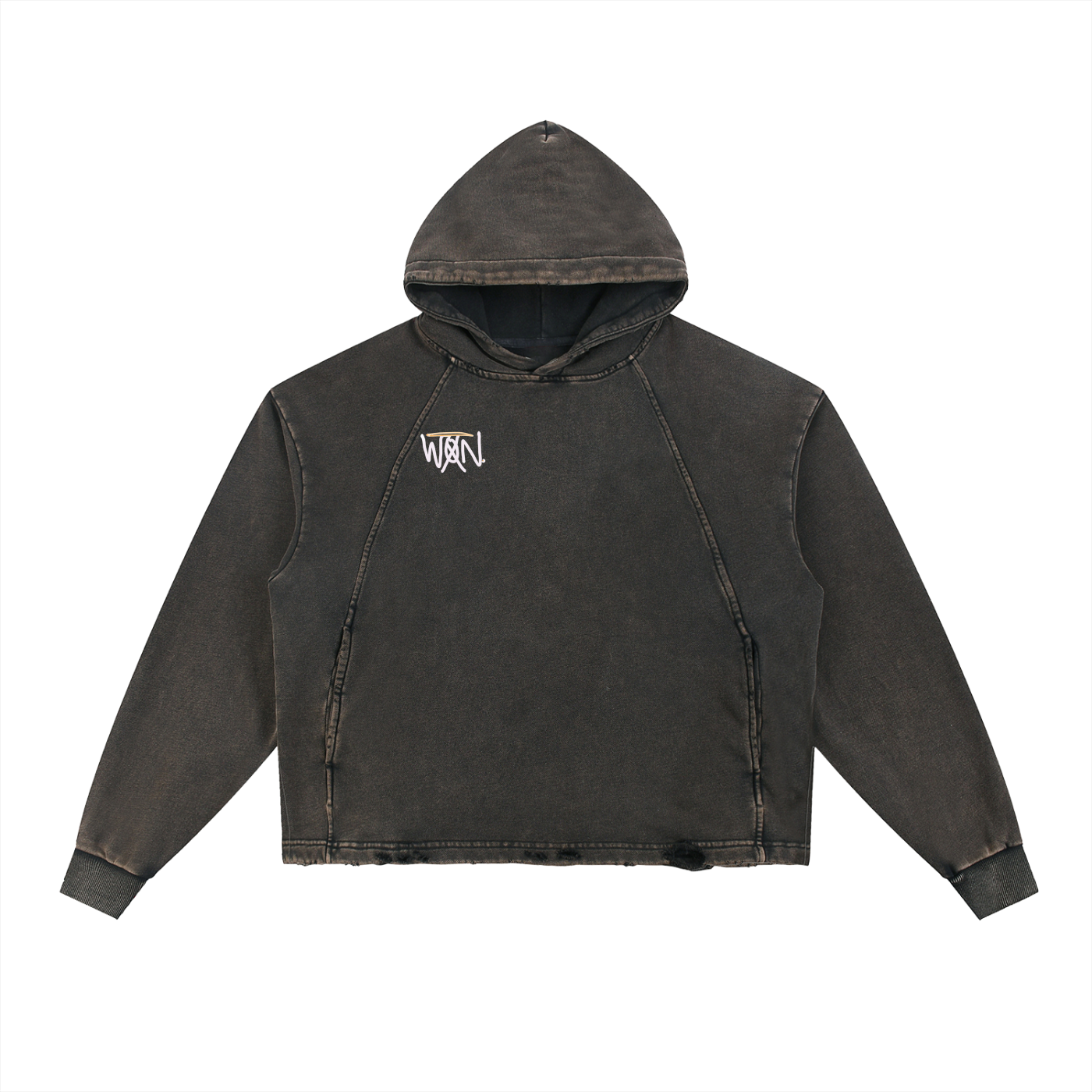 GOOD BAD UGLY acid wash hoodie oversized 420 GSM streetwear