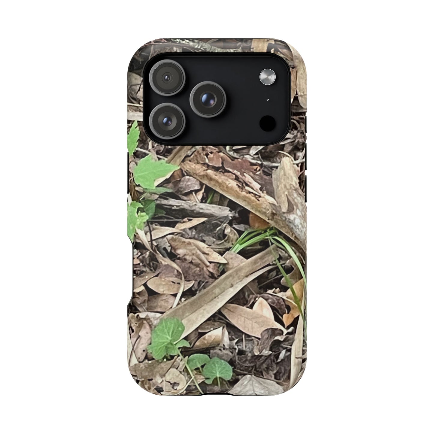 Camo Leaf Magnetic Impact-Resistant Phone Case