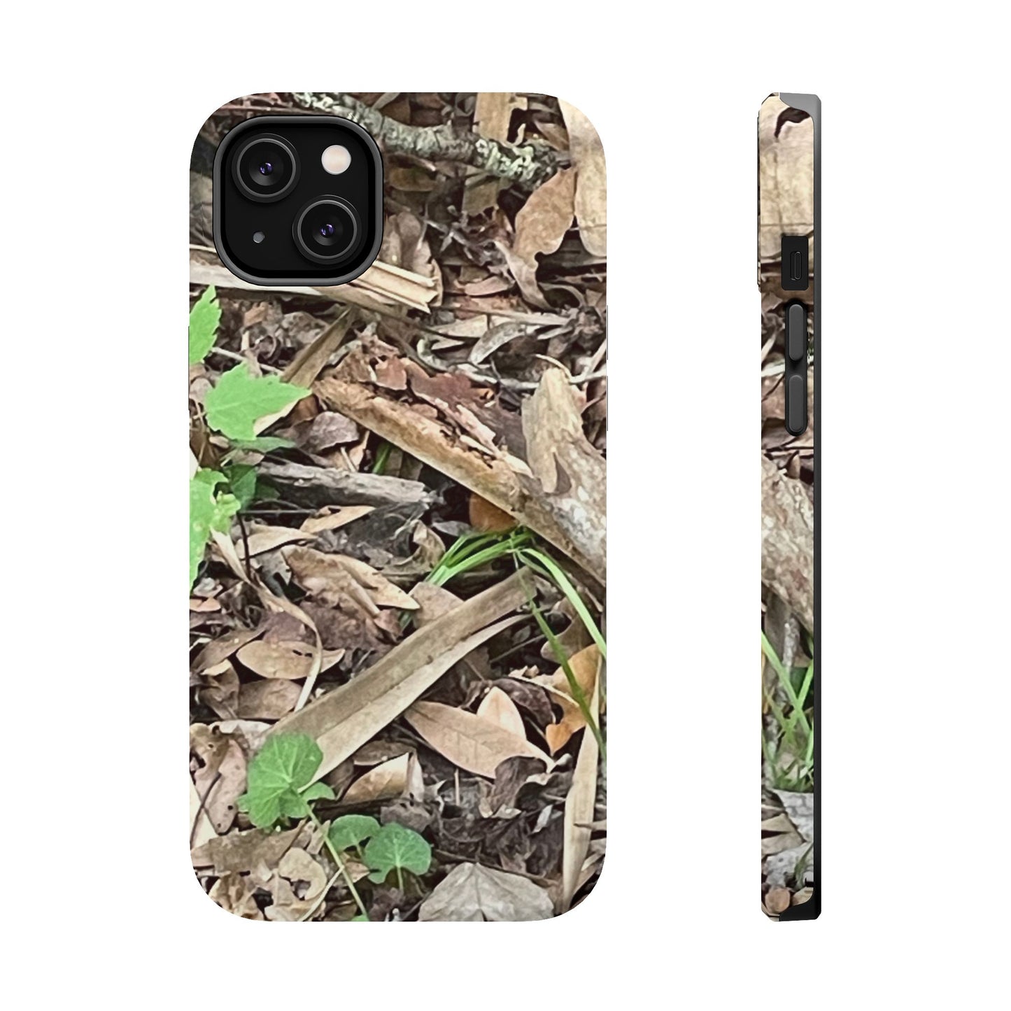 Camo Leaf Magnetic Impact-Resistant Phone Case