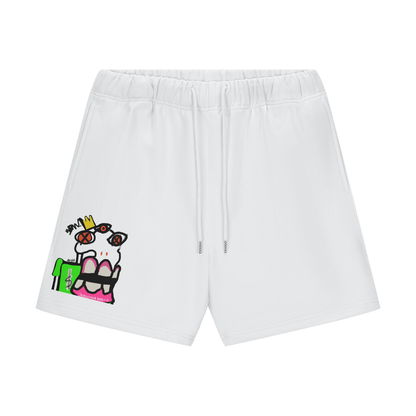 FUN$$ Streetwear Unisex Heavyweight 460G Fleece Loose Fit Shorts
