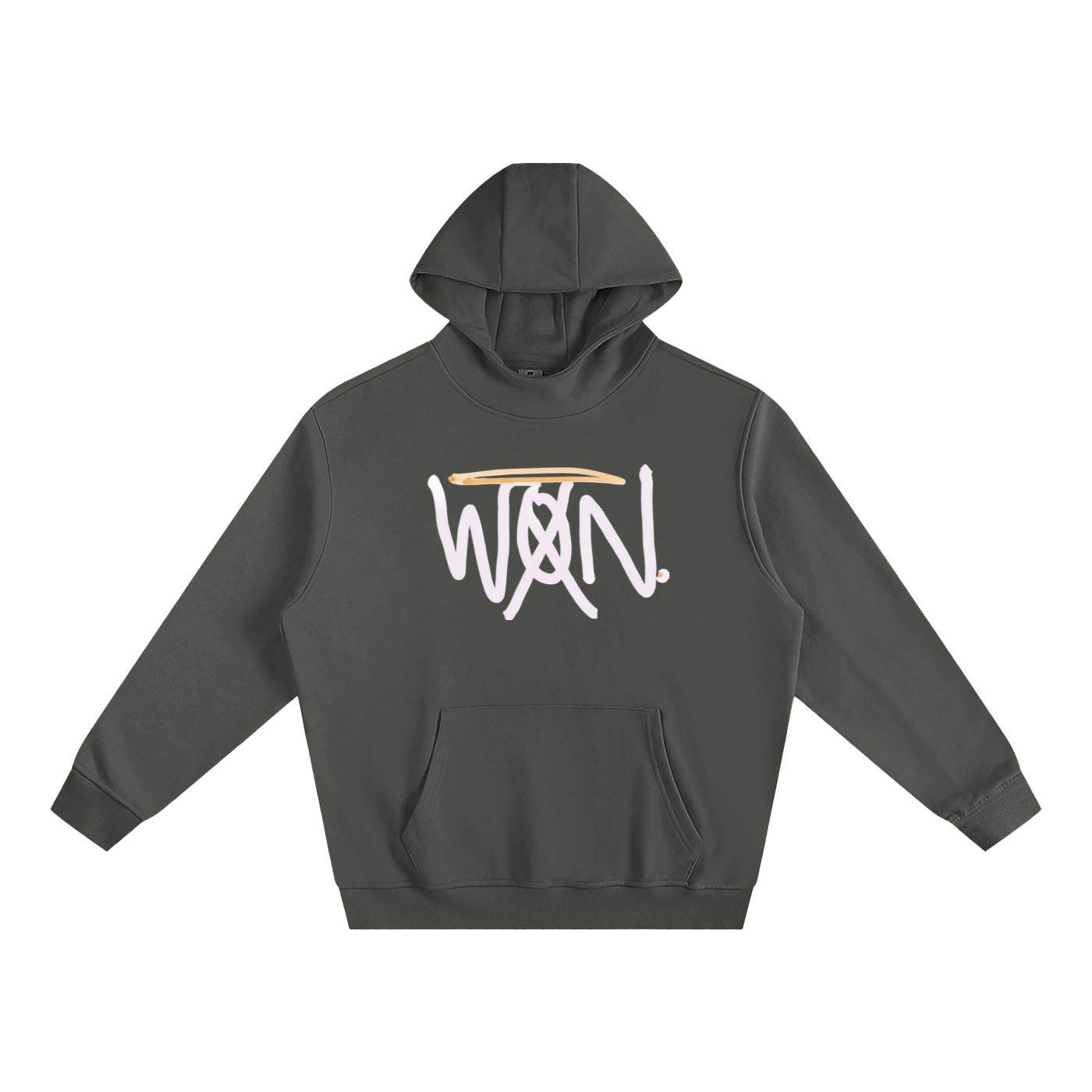 Fleeced High Neck Hoodie