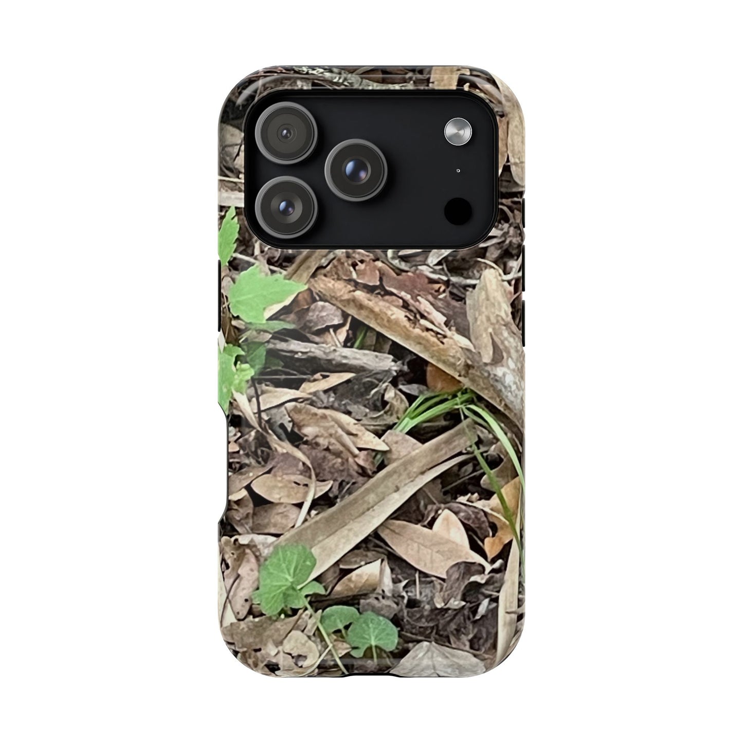 Camo Leaf Magnetic Impact-Resistant Phone Case