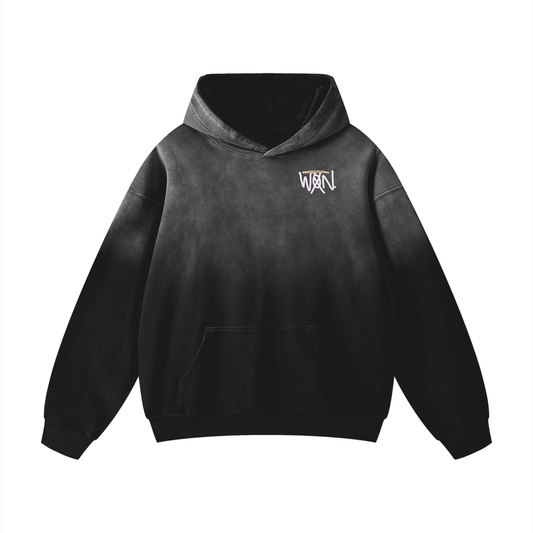 RETURN222SENDER Heavyweight Sunfade Oversized Hoodie