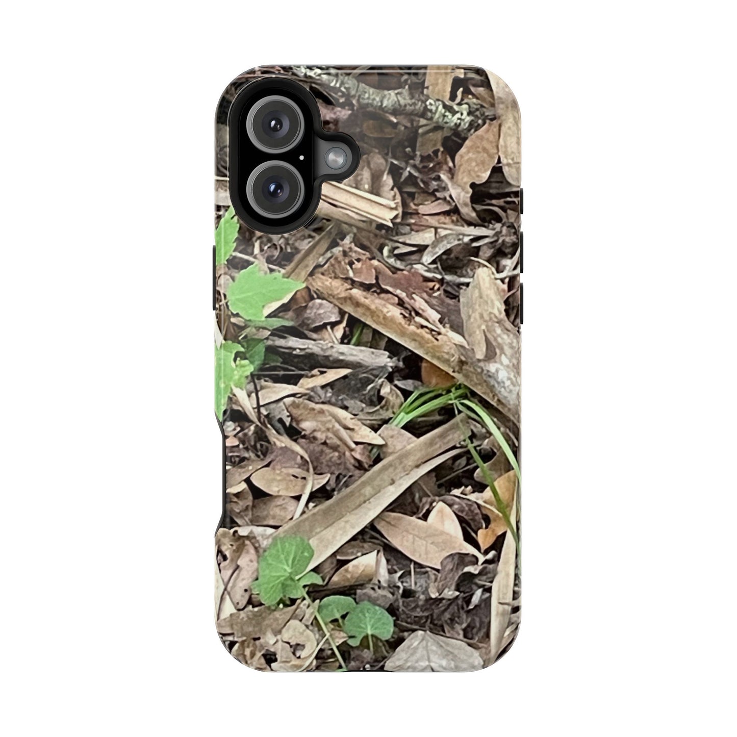 Camo Leaf Magnetic Impact-Resistant Phone Case