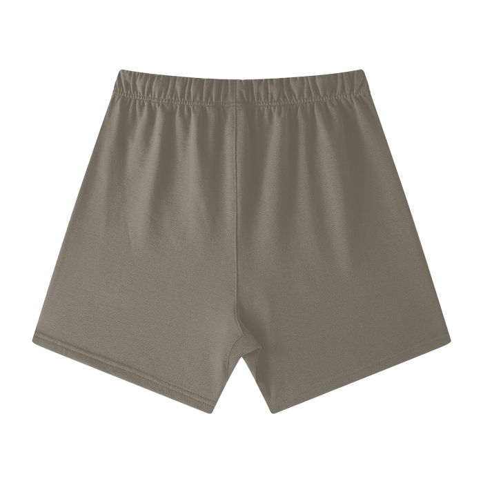 WaanArts. Streetwear Unisex Heavyweight Earth Tone Loose Fit FOG 100% Cotton Shorts