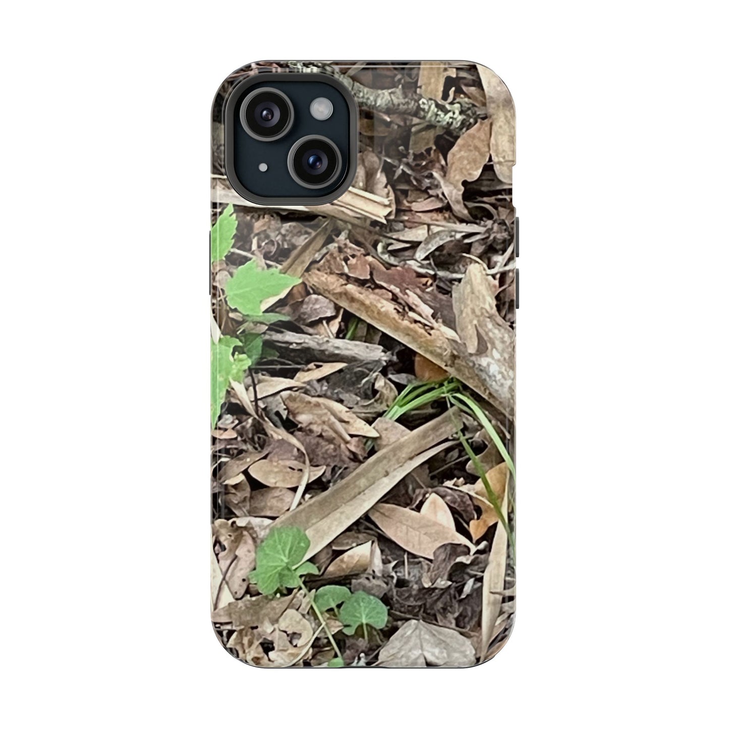 Camo Leaf Magnetic Impact-Resistant Phone Case