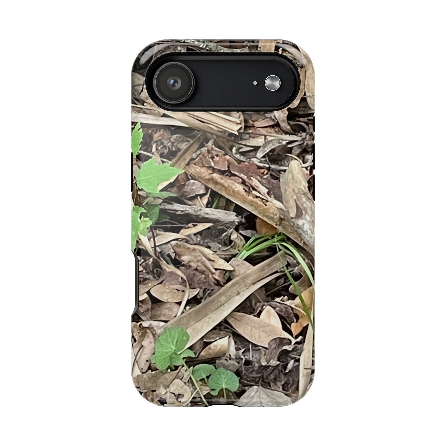 Camo Leaf Magnetic Impact-Resistant Phone Case